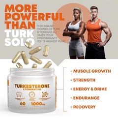 1-5X Turkesterone 1000 Mg Natural Capsules Supplement Muscle Growth & Recover1
