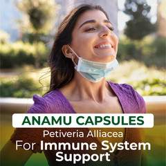 Anamu Root – Petiveria Immune Support Detox Anamu Capsules Organic 100 Cap