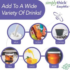 Simply Thick EasyMix | 302 Servings | Gel Thickener for those with Dysphagia …
