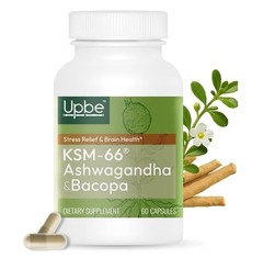 KSM-66 5X Ashwagandha & Bacopa 60 cap Bb Date 06/2027