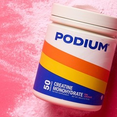Podium Nutrition, Solos | Creatine Monohydrate, 50 Servings, Pink Lemonade, B…