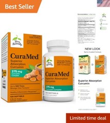 375mg Curcumin Complex – Antioxidant-Rich Softgels with Halal Certification