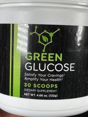 Green Glucose Supplement Powder – Dietary Supplement 28 Servings 4.66 oz