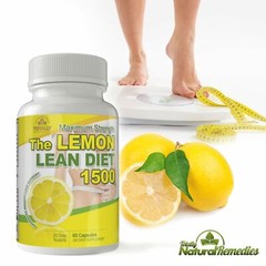 Lemon Powder Weight Management & Vitality Support Antioxidant Supplement 60 Caps