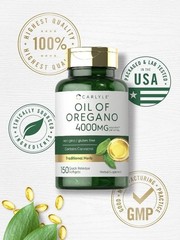 NEW Oregano Oil 4000 mg 150 Softgel Capsules | Contains Carvacrol