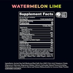 REDMOND Re-Lyte Hydration Electrolyte Powder Mix Watermelon Lime exp: 08/2028
