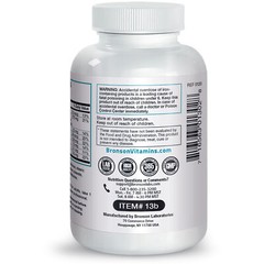 Bronson Calcium, Minerals and Vitamin D, 250 Tablets