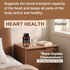 Ceylon Cinnamon Extra Strength 400mg Metabolism Support Health 30/60/120 Capsule