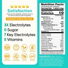 Sugar Free Electrolytes Powder Packets Liquid Daily IV Hydration Packets | I…