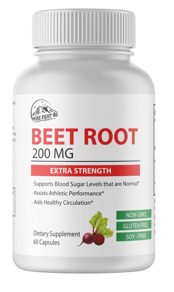 Beet Root 200mg Extra Strength 60 Capsules