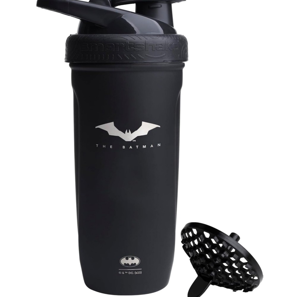 DC COMICS Reforce Stainless Steel Protein Shaker Bottle 900 ml | 30 oz – Leak…