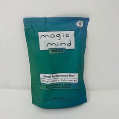 Magic Mind MAXX Energy Shots, Teal, 2oz bottles (5-Pack)