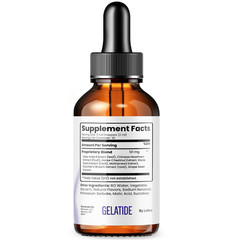 (5 Pack) Gelatide Weight Management Drops, Gelatide Daily Health Support (10oz)