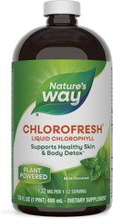 Nature’s Way Chlorofresh, Liquid Chlorophyll, Healthy Skin & Body Detox 16 Fl Oz
