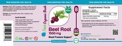 TrueMed Beetroot Supplement, Beet as Beta Vulgaris 1500 Mg 60 Capsules