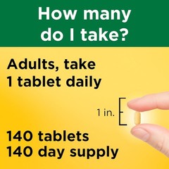 Nature Made Super B-Complex with Vitamin C & Folic Acid 140 tab. Energy Support