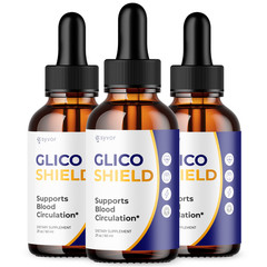 (3 Pack) Glico Shield Blood Support Drop GlicoShield Vitamin Formula 90 Servings