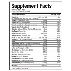 Bronson ONE Daily Mens 50+ Complete Multivitamin 360 Count (Pack of 1)