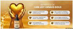Advanced 4oz 120ml Monoatomic Ormus Gold Oil Fluid Pineal Decalcification DNA Re