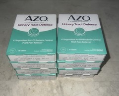 8 Boxes AZO Urinary Tract Defense Antibacterial Protection 18 Tablet Ea Exp 9/27