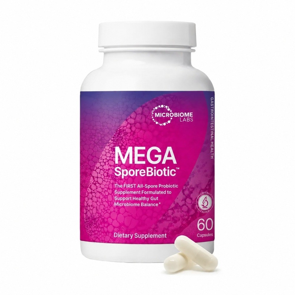 Shelf-Stable Spore Probiotic, Boost Gut Barrier & Microbial Diversity, 60 Count
