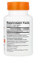 Doctor’s Best L-Theanine Suntheanine 150mg 90 Caps Tension/Stress support