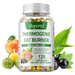 Thermogenic Fat Burner 120pcs – Control Appetite, Provide Energy, Metabolism