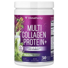 Vitauthority Multi Collagen Protein+ 9.73 oz 276 g Beauty