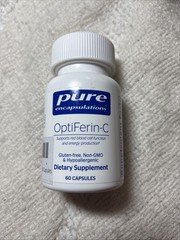 Pure Encapsulations OptiFerin-C Iron Absorption Support 60 Capsules Exp 02-2026