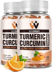 Turmeric Curcumin Gummies with Ginger & Black Pepper Extract – 2 Pack Tumeric.