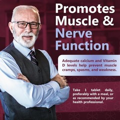 Geri-Care Vitamin D Tablet 400 IU 874-01-GCP 1 Bottle 100 per Bottle