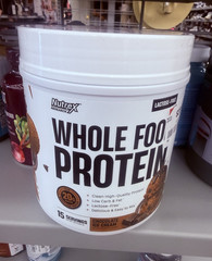 Nutrex Research Whole Food Protein Powder Chocolate Ice Cream Lactose-Free