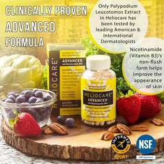 Heliocare Advanced Niacin B3 Supplement: Fernblock PLE 120 Count (Pack of 1)