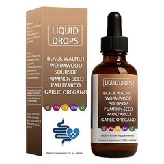 Premium Nutralis Black Walnut Wormwood Gut Cleans Digestive Health Supplement Dr