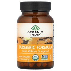 2 X Organic India, Turmeric Formula, 90 Vegetarian Caps