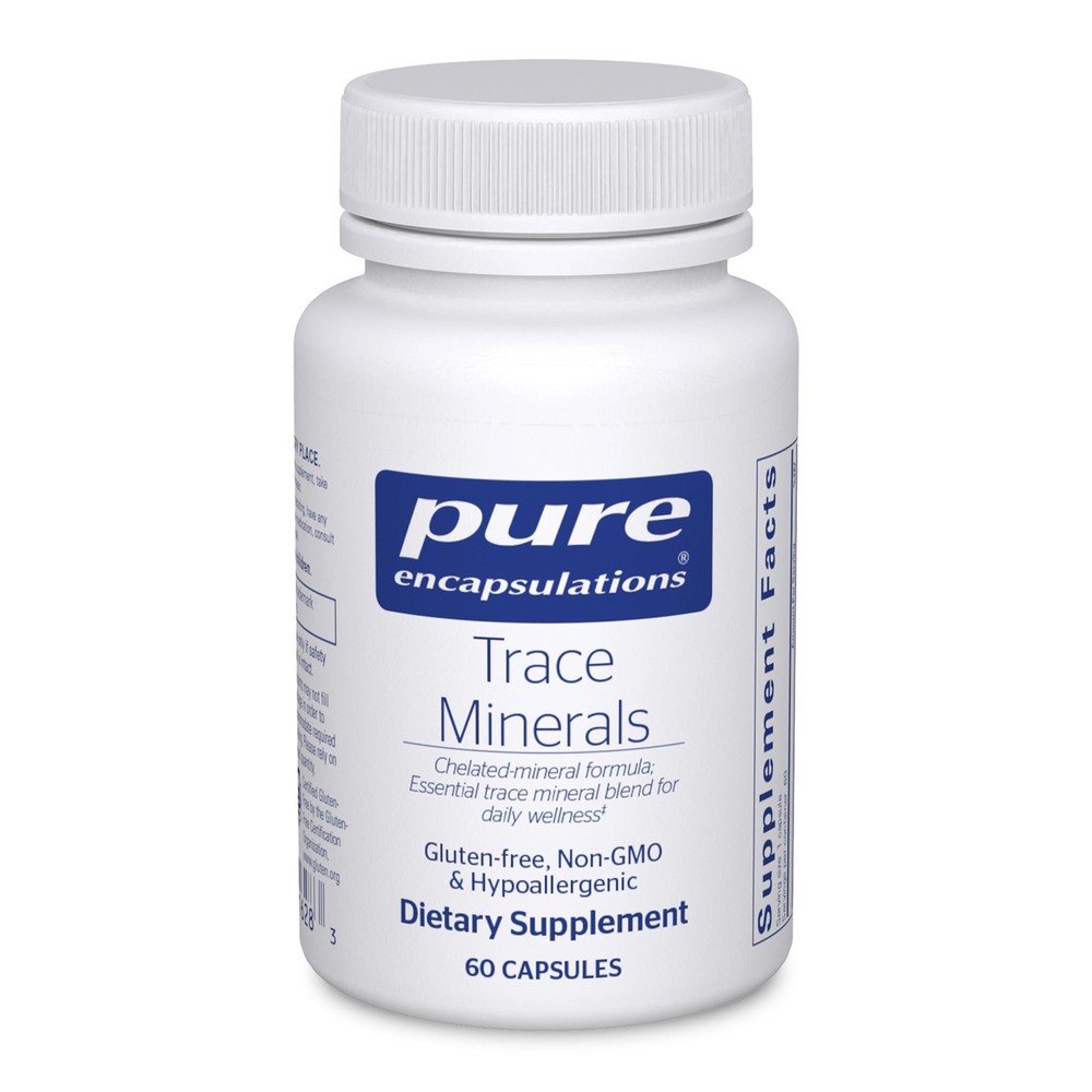 Pure Encapsulations Trace Minerals – Multimineral 60 Count (Pack of 1)