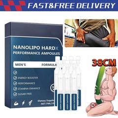 2026 HardX NanoLipo Updated Performance – Ampoules Men’s Energy Booster