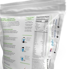 5lb Chocolate Meal Replacement Shake with 20g Protein & 11g Fiber – 37 Servings