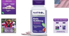 Delicious Biotin 10000mcg Fast Dissolve Tablets – Energy & Beauty in Every Bite