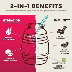 Taste Salud, Hydration + Immunity Drink Mix, Jamaica, 1.27 oz
