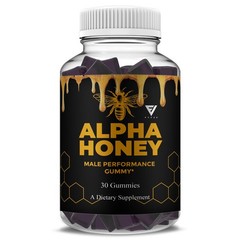 Alpha Honey Performance Gummies, AlphaHoney Supplement (30 Gummies)
