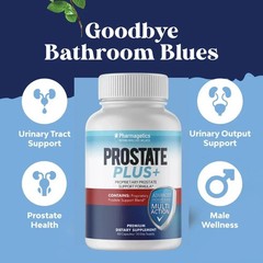 Prostate Plus+ Prostate Support Formula /Daily Men’s Wellness Supplement 60 Caps