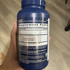 GNC Triple Strength Fish Oil Mini Omega 3 Supplement, 1000mg EPA and DHA,…