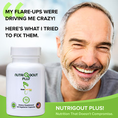 2 Bottles NutriGout Uric Acid Lowering and Gout Supplement from GoutandYou.com