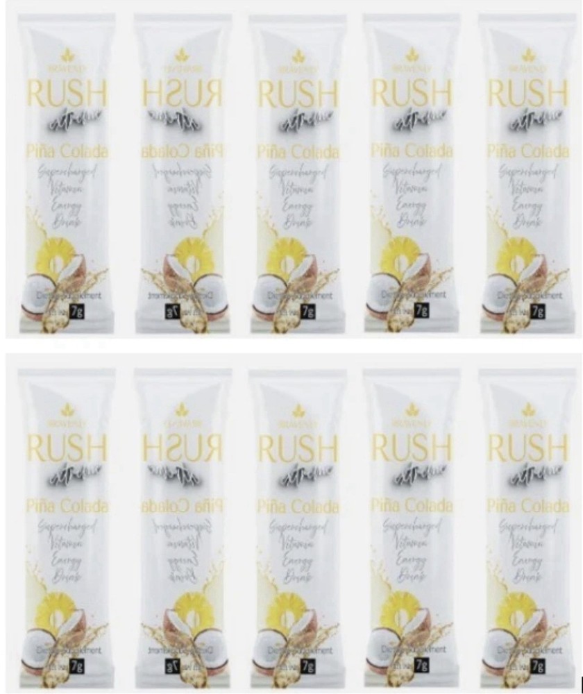 Bravenly Piña Colada Rush Single Packs, 10 Sticks New