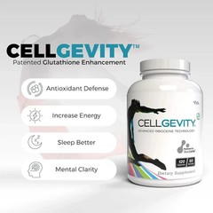Cellgevity Advanced Riboceine Technology, 120 Vegetable Capsule Supplement