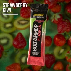 Electrolyte Drink Mix Packets – Strawberry Kiwi, Zero Sugar, Coconut Water, 15 C