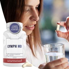 3X Lymph MD with Lymphatic System Supplement – 9 Men Botanicals. and Women