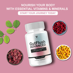 (5 Pack) Gut Flush Premium Probiotic Supplement, GutFlush Pills (300 Capsules)