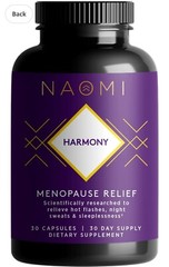 Naomi Harmony Menopause Relief. Exp 6/25. 30 Capsules New Sealed